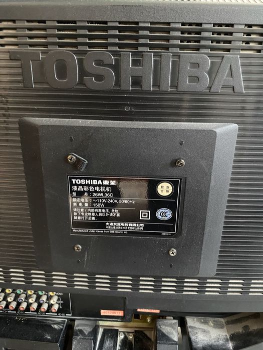 Телевизор TOSHIBA 26WL36C
