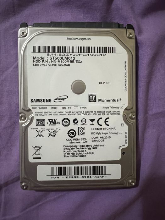 3 HDD 500gb 2.5 inch
