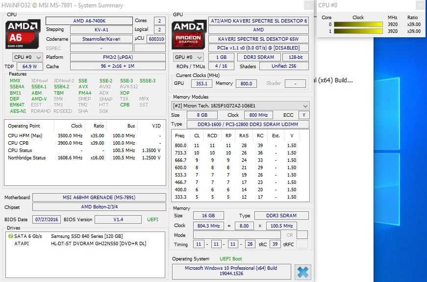 448S.Placa De Baza MSI A68HM GRENADE,2xDDR3,Socket FM2+