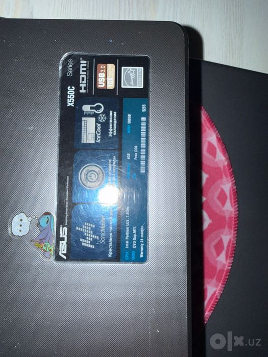Продам свой ноутбук Computer asus
