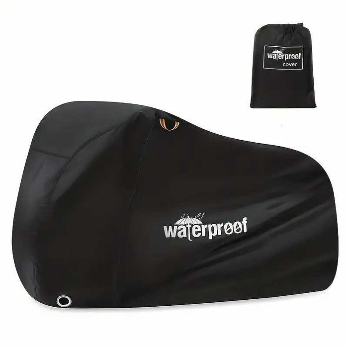 Prelata husa motocicleta scuter Waterproof 210D Material Oxford 4XL 295x110x140cm 90 lei, L 220x90x110cm 60 lei, XXXL 265x105x125cm 80 lei