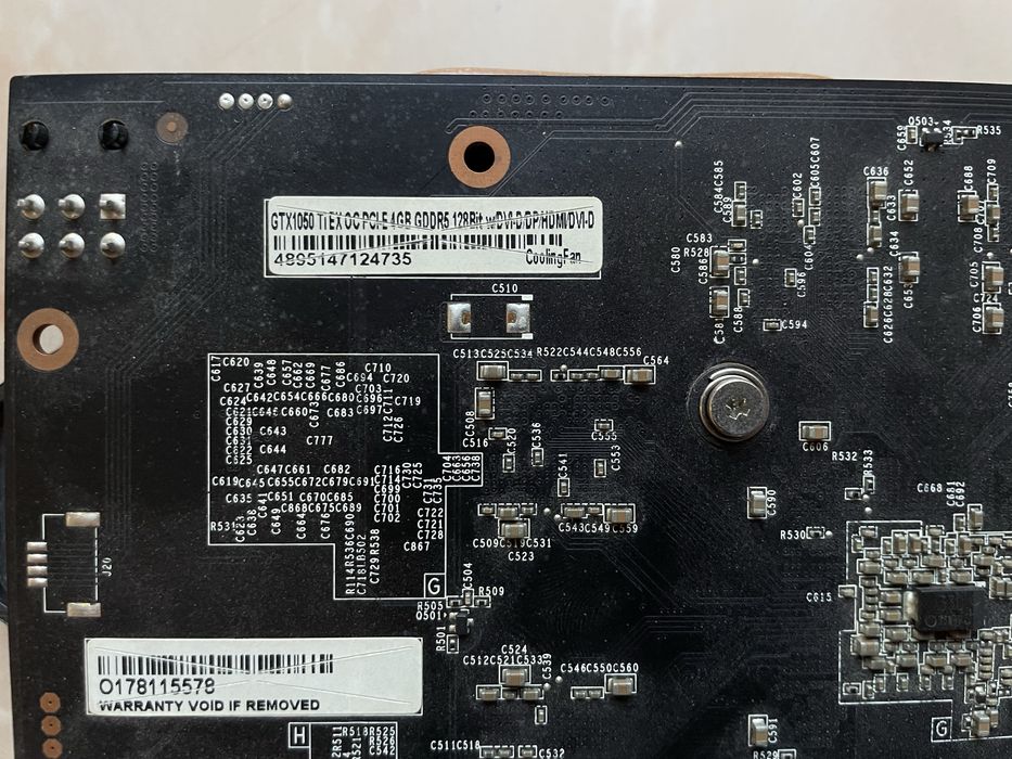 GTX 1050 Ti OC 4GB