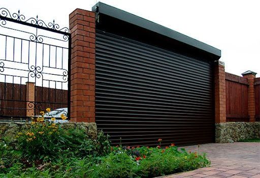Ворота секционные и рольставни Doorhan