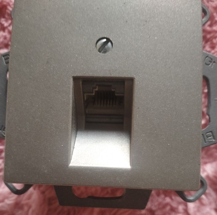 Розетки JUNG шампань