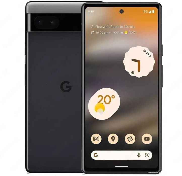 Google pixel 6a 6/128 Qora