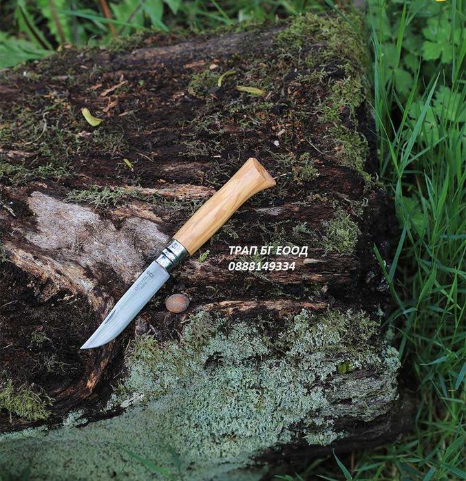 Сгъваем нож  Opinel Франция МАСЛИНА N°08 Olive Wood