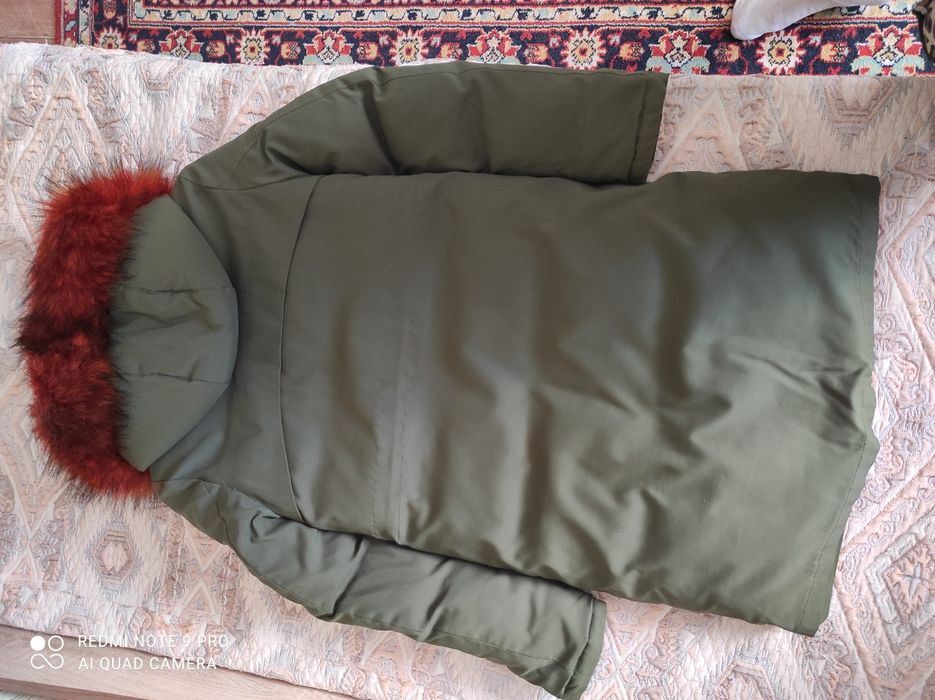 Зимняя куртка удлиненная