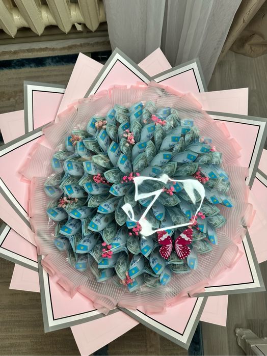 Денежный букетке тапсырыс қабылдаймын