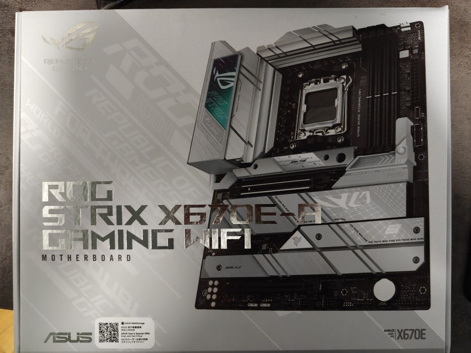 Vand Kit 7800 x3d , Rog Strix x670e