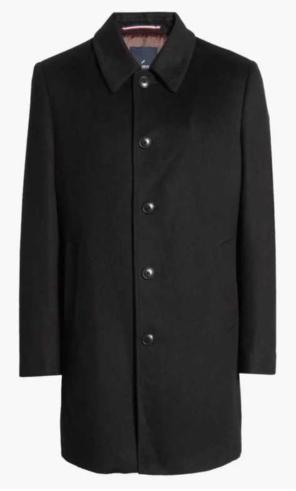 Palton slim 54 XXL premium GIANFRANCO BOMMEZZADRI lana casmir