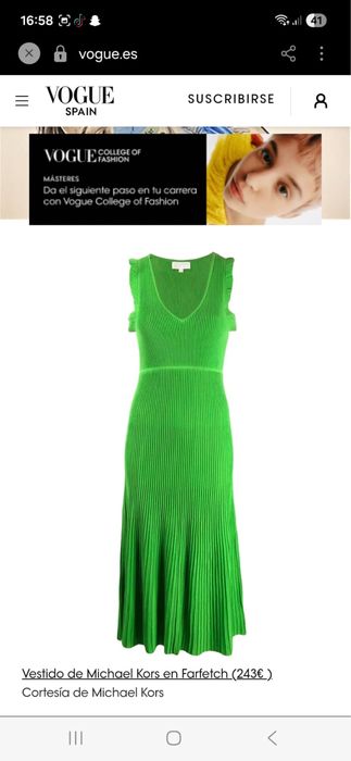 vand rochie verde