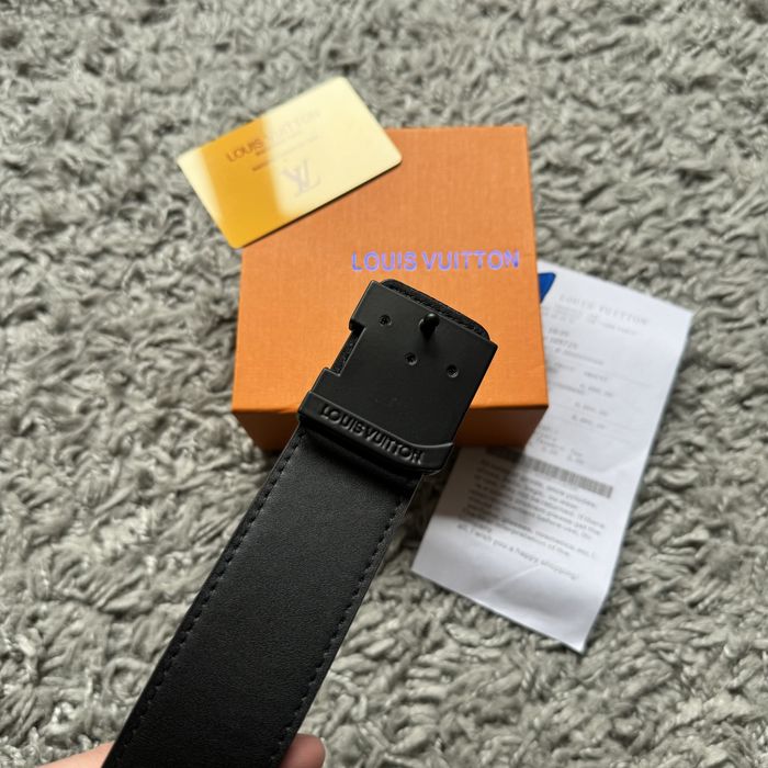 Curea Louis Vuitton Monogram Black 110 CM