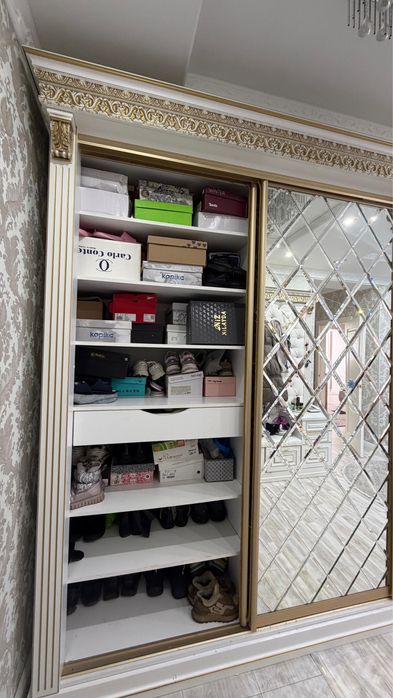 Прихожая вешалка+шкаф