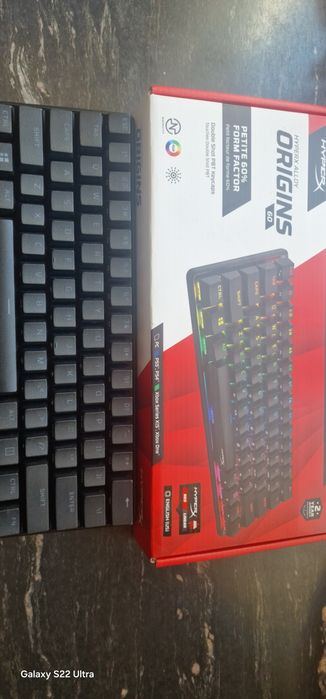 Tastatura Gaming mecanica HyperX Alloy Origins 60