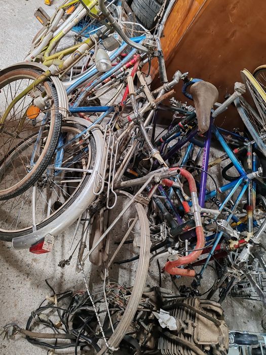 Lot de biciclete vechi la 80 de lei bucata