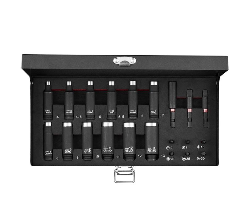 К-кт ударни вложики Парксайд /Parkside Performance 1/4