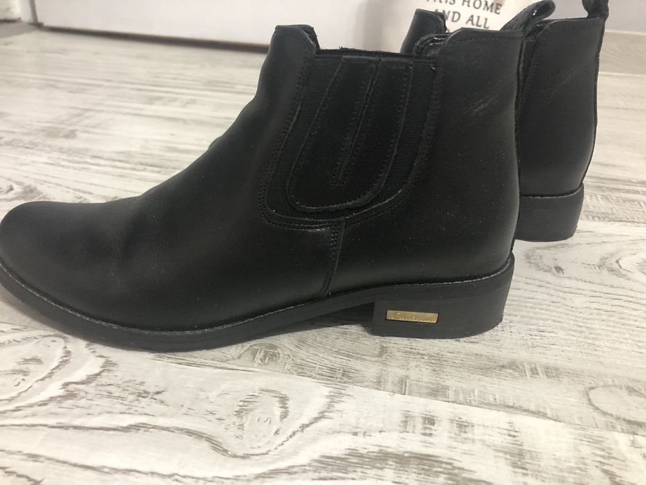 Дамски боти естествена кожа 39 номер