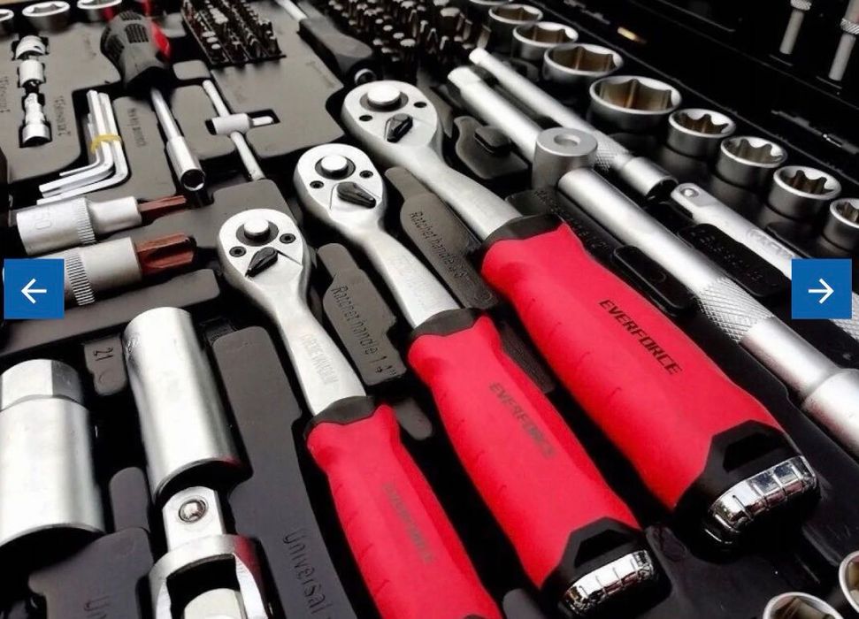 Немско Гедоре Everforce 216 части+ ключове 8-22 мм