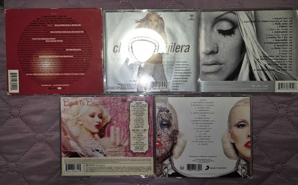 Christina Aguilera - оригинални CD дискове