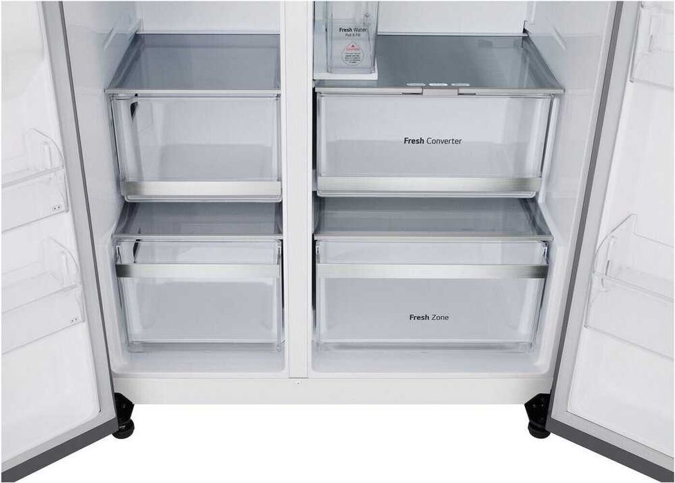 Хладилник Side By Side LG GSLE91MBAB