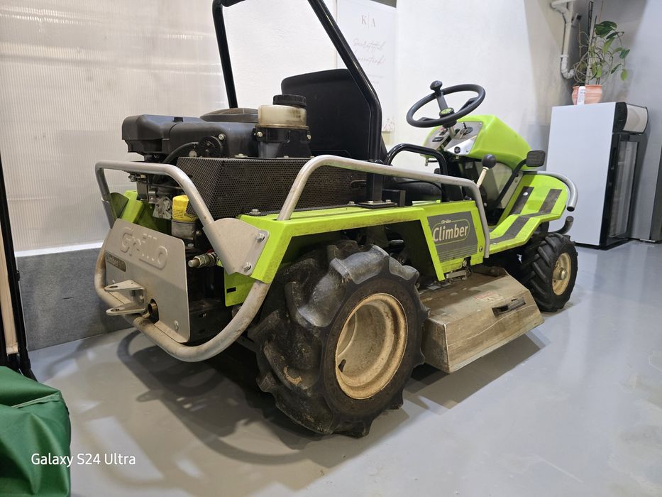 Tractoras Grillo 9.18, tuns gazon,