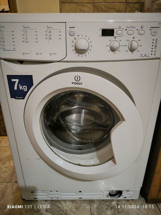 Indesit 7kg на части