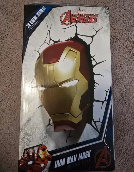 Lampa Marvel 3D LED Light Iron Man