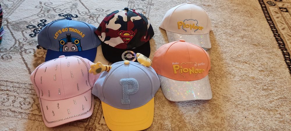 Продам детские кепки 3-10 лет