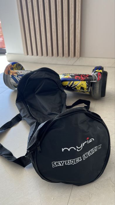 Hoverboard Myria Sky Rider Infinity LED- nou, cutie originala, geanta