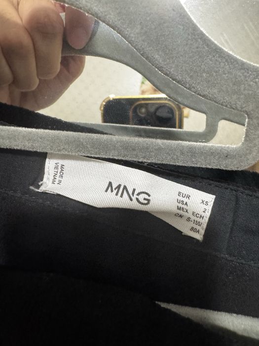 Mango черное платье