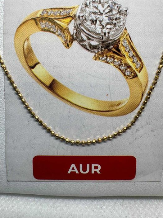 Lant din aur 18k (68164.1/ 10 Pacurari 1) garantie 2 ani!