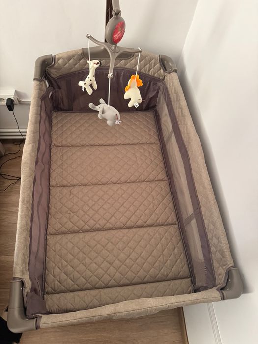 Patut copii / bebe kraft cu accesorii aproape nou