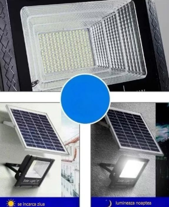 Lămpi cu panou solar 200w.