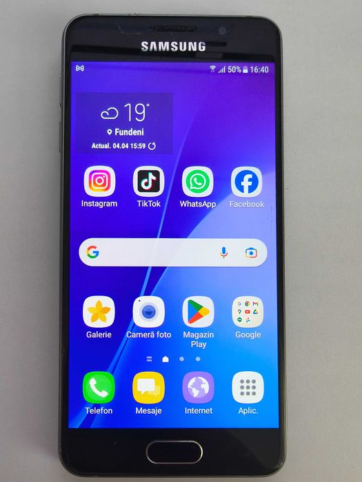 Samsung Galaxy A3 2016 – 4G – 16GB – Single SIM. Impecabil!