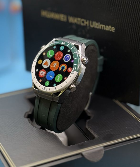 Смарт часовник Huawei Watch Ultimate, Titanium Green