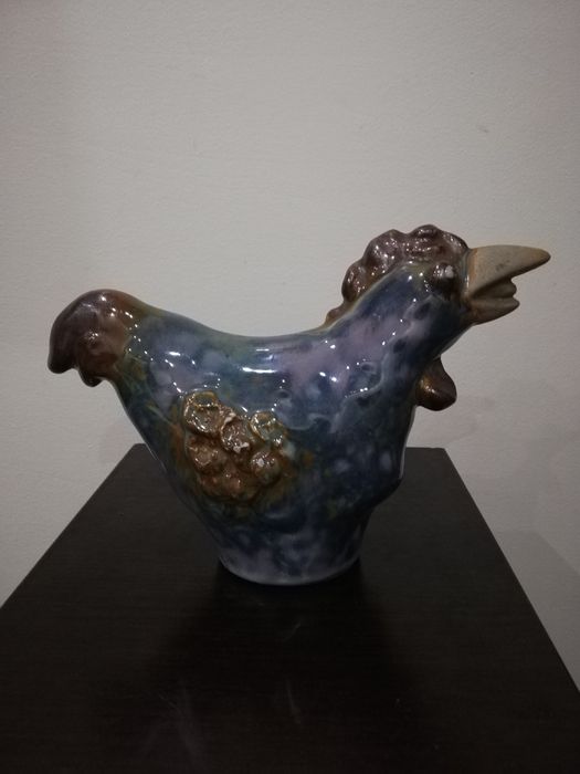 Арт фигурка на пиле от керамика. Франция.