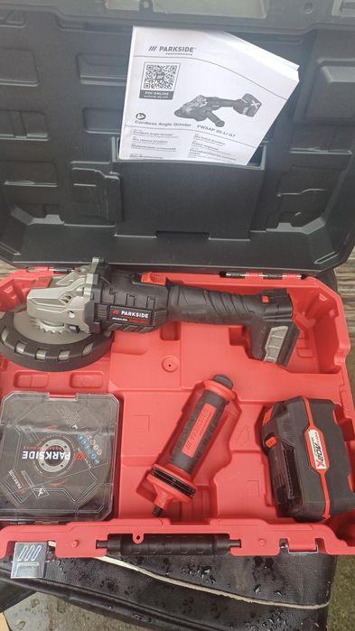 Flex PARKSIDE 20V garanție baterie 4 Ah