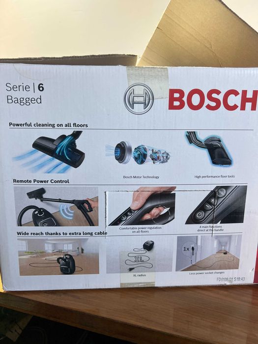 Прахосмукачка Bosch Serie 6 Bagged