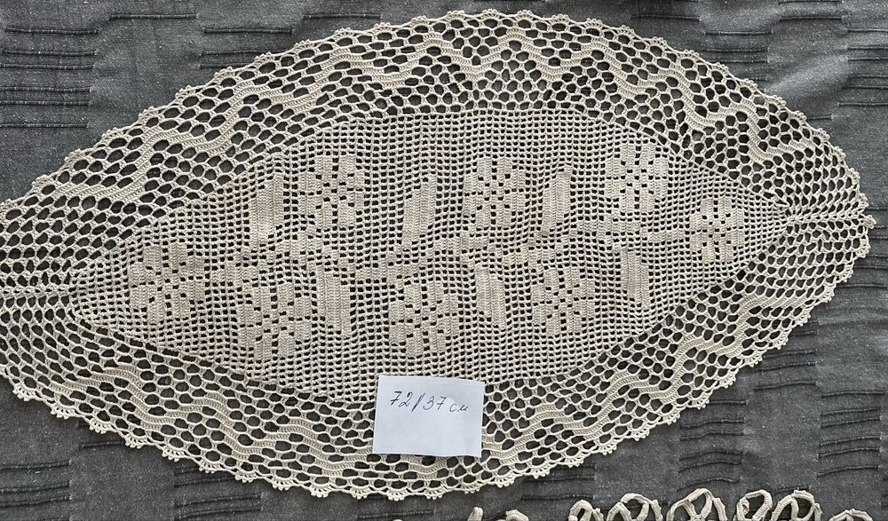 Дантелени покривки на една кука 6-10€