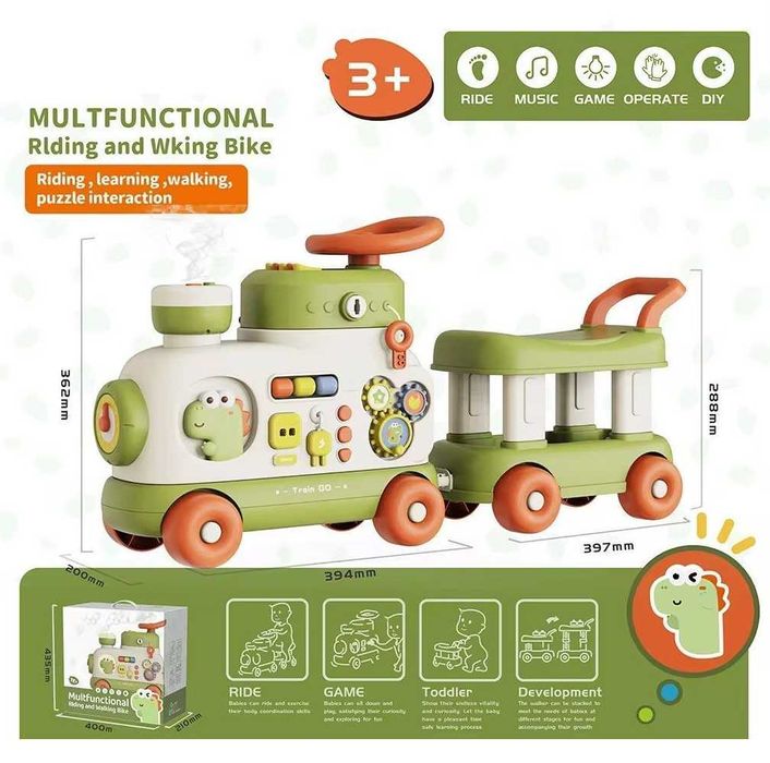 Детская Ходунки - Каталка Поезд