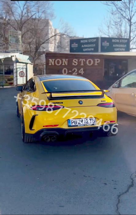 Спойлер багажник Brabus Mercedes GT 63 AMG 43 AMG  53 AMG  X290
