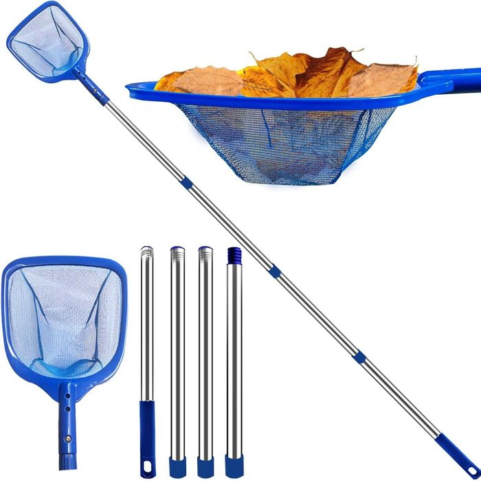 НОВА! Мрежа за почистване на басейн с телескопична дръжка 200 см