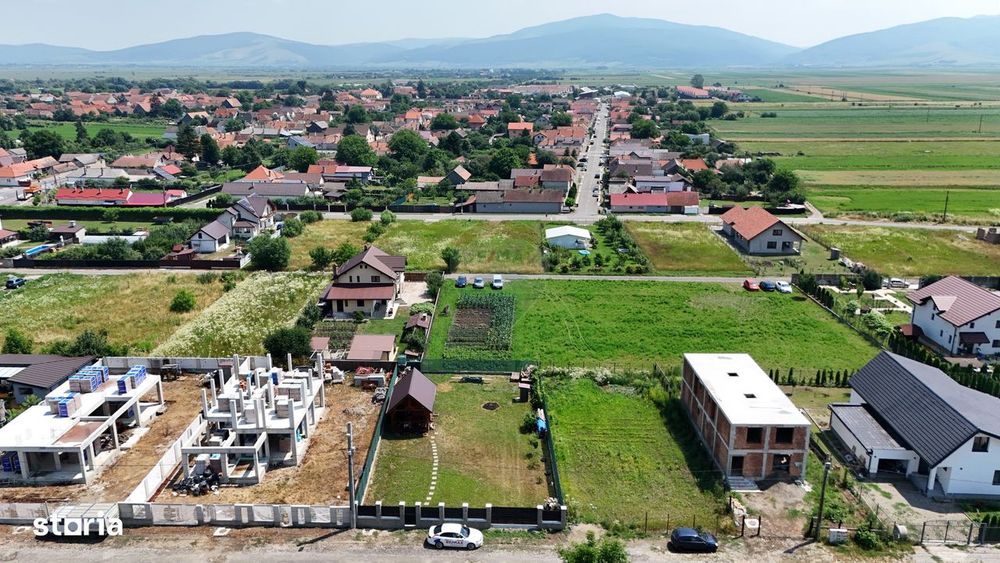 Teren intravilan 609 mp | Împrejmuit | Branșat la utilități | Prejmer