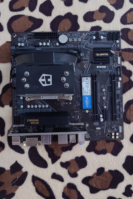 Placa de baza AMD ryzen 5 5600g 16gb ram ssd 500gb
