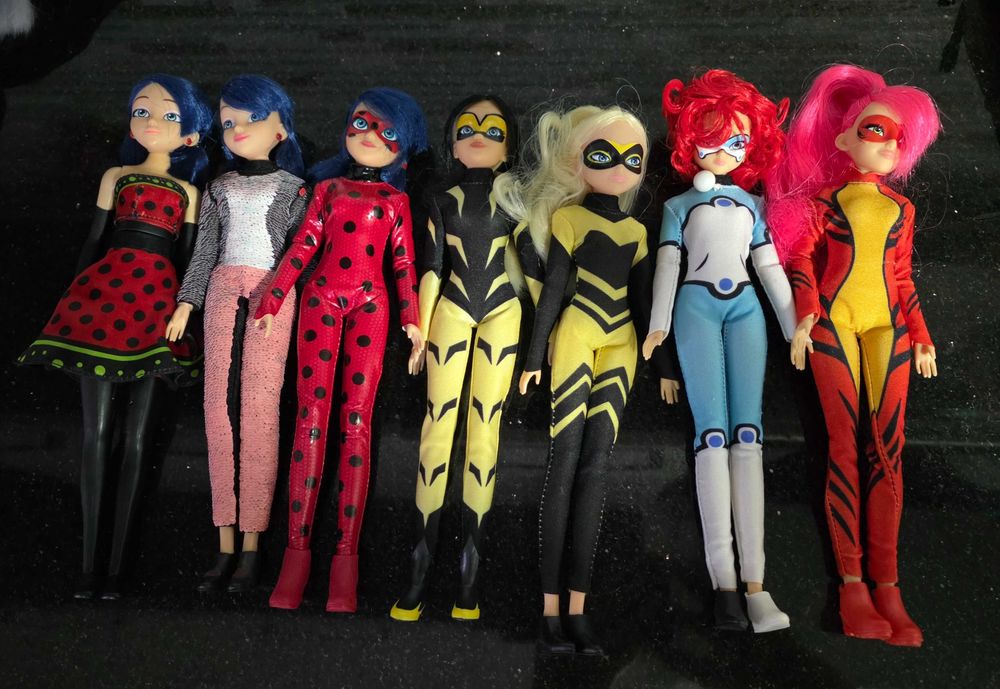Кукли, фигурки Miraculous, Калинката и Черния котарак