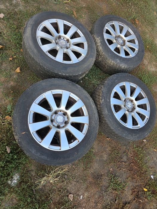 Set roti aliaj 225 55 r16  mercedes vito audi vw m+s 5x112