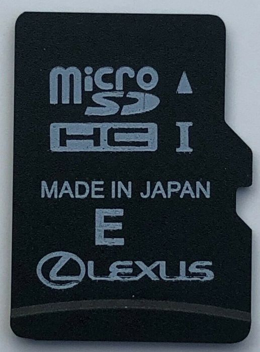Европейска Сд Карта Американски Канадски Toyota Lexus Gen.8/9 Micro Sd