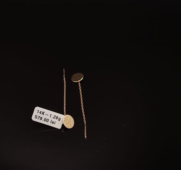 Cercei dama Aur 14K 1,28 gr