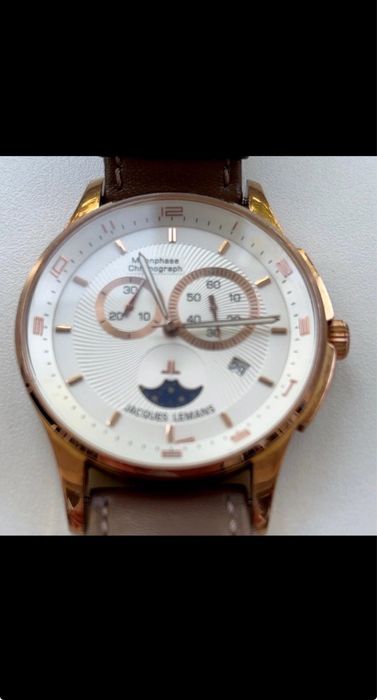 Ceas barbatesc model deosebit - Jacques Lemans
