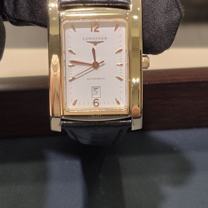 Золотые часы Longines